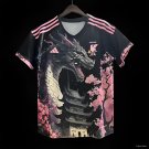 Japan Maillot DU Japan Dragon Rose Black 2024 Futbol Adult Soccer Football Jersey