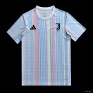 Juventus White with Rainbow Stripes 25/26 Jersey