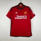 Manchester United 23/24 Home Red Soccer Football Jersey
