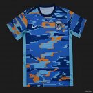 Netherlands Blue Pre-Match 2024 Adult Soccer Football Jersey