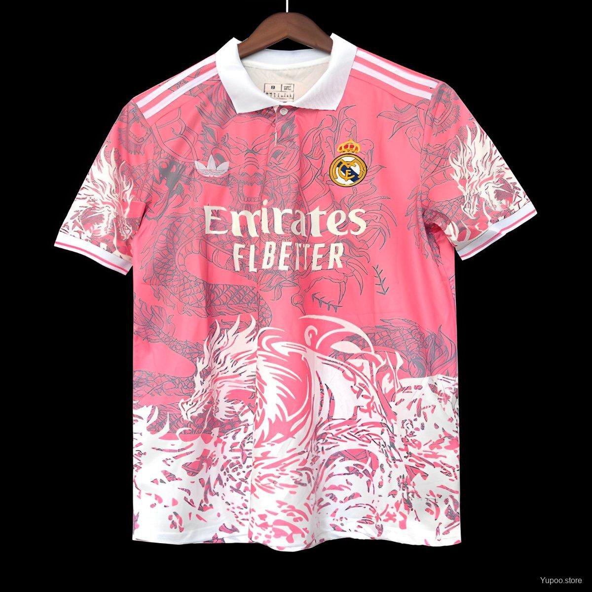 Real Madrid Pink Dragon Special 25/26 Jersey