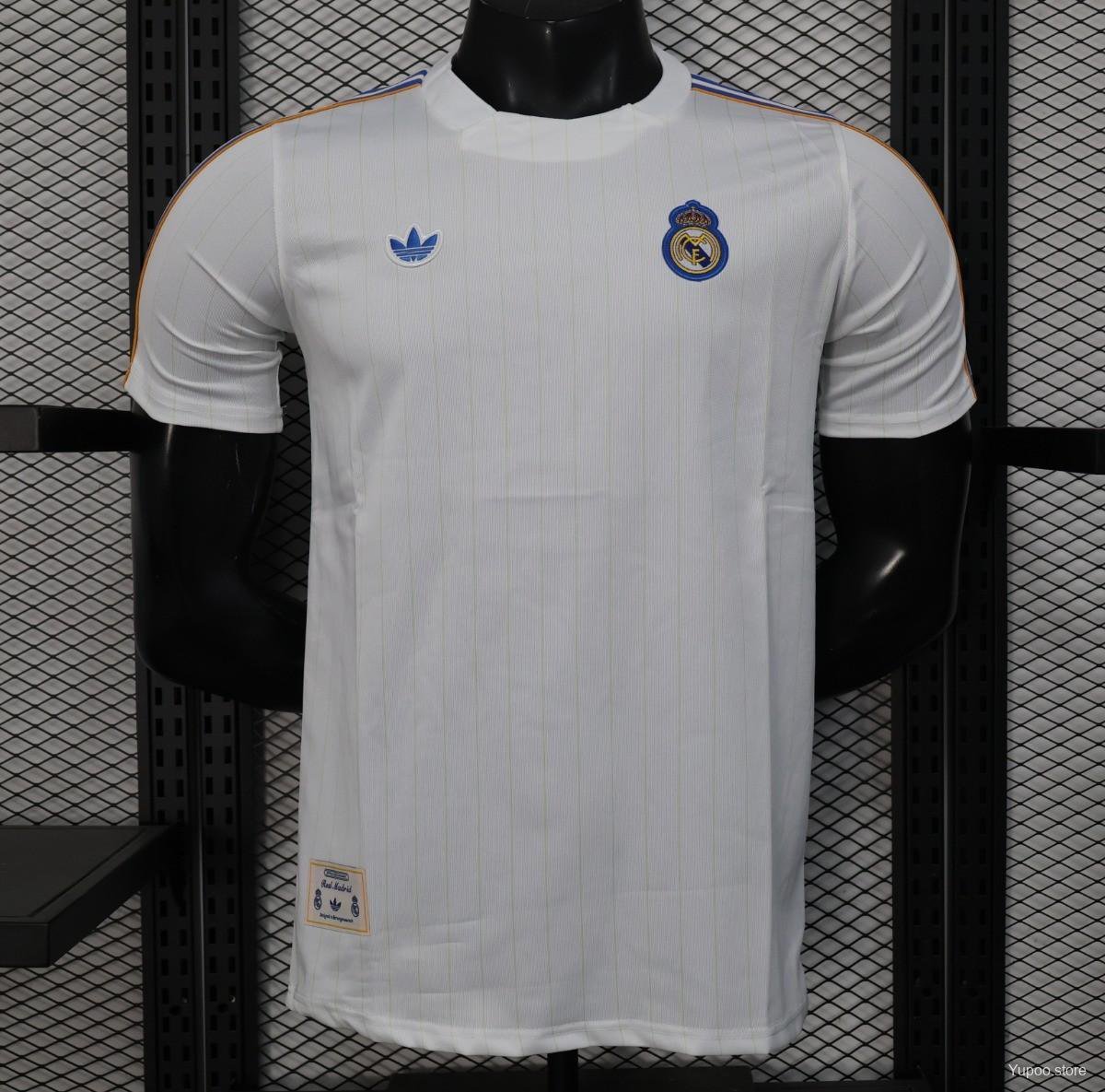 Real Madrid White Casual 25/26 Player Jersey