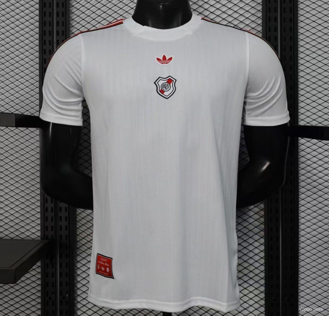 River Plate White Casual 25/26 Player Jersey