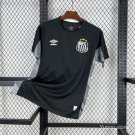 Santos Black Goalkeeper 25/26 Adults Jersey