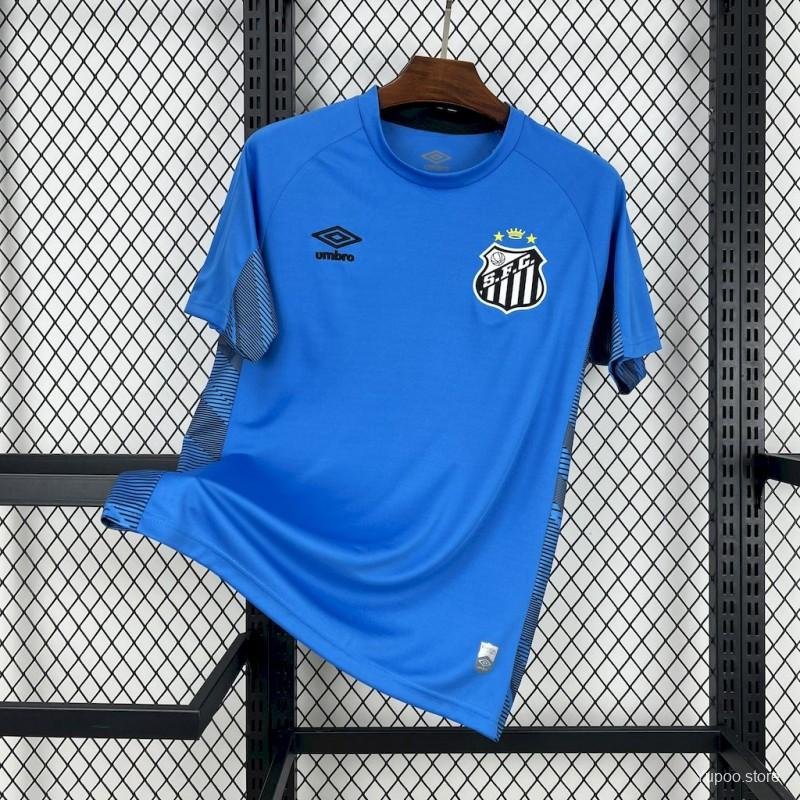Santos Blue Goalkeeper 25/26 Jersey