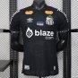 Santos FC Black with Geometric Pattern 25/26 Player Jersey