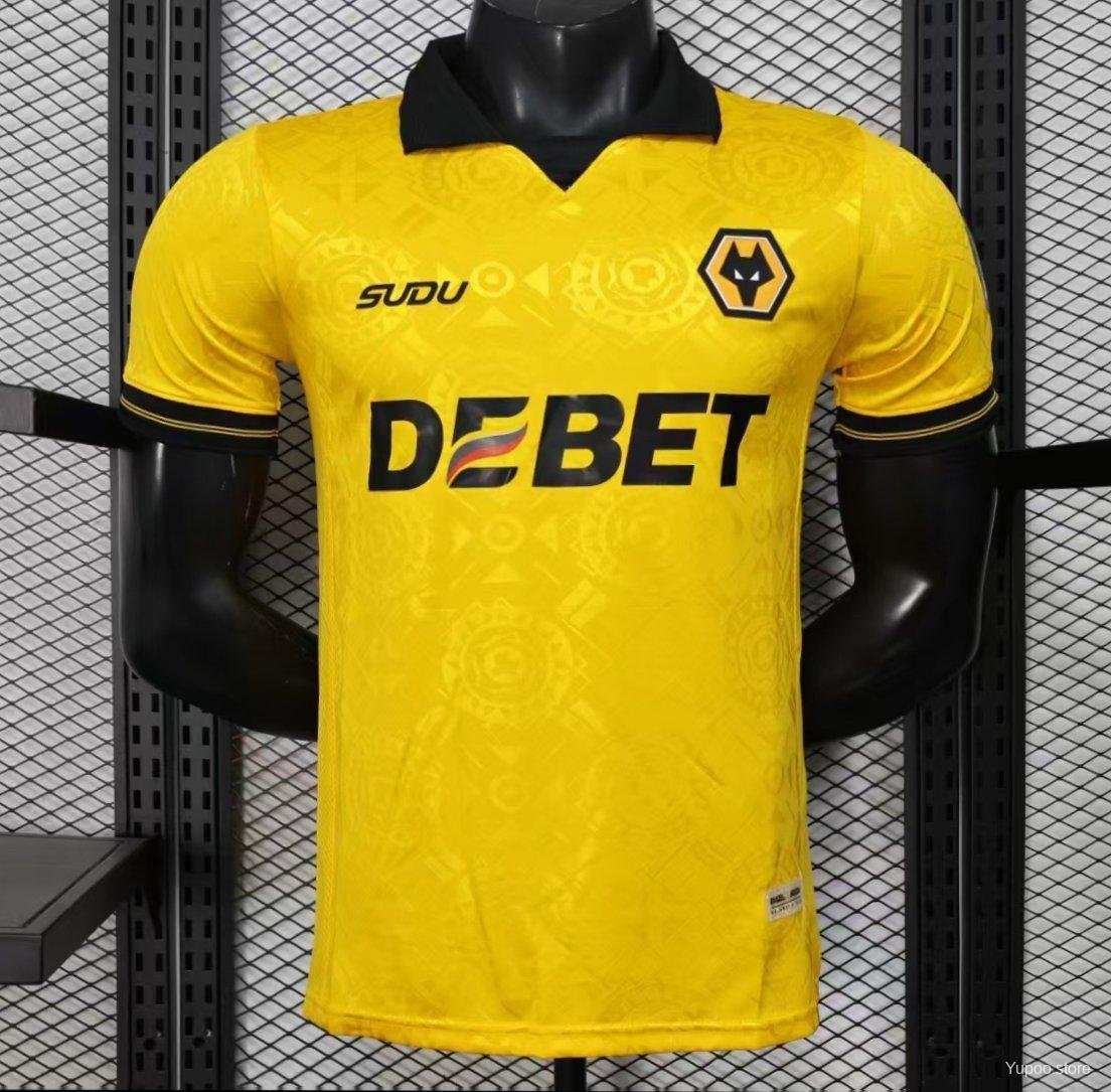Wolverhampton Wanderers Home 25/26 Player Jersey