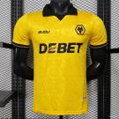 Wolverhampton Wanderers Home 25/26 Player Jersey