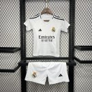 Real Madrid Home 24/25 Youth_ Kids Kit Soccer Football Futbol Shirt Jersey