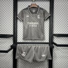Real Madrid Third Away 24/25 Youth_ Kids Kit Soccer Football Futbol Shirt Jersey