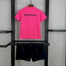 Sporting CP Pink October 24_25 Youth_ Kids Kit Soccer Football Futbol Shirt Jersey