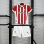 Sporting de Gijon Home 24/25 Youth_ Kids Kit Soccer Football Futbol Shirt Jersey