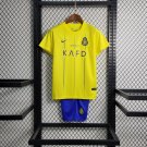Al-Nassr FC Home 23/24 Youth_ Kids Jersey Kit