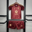 AS Roma Home 24/25 Youth_ Kids Kit Soccer Football Futbol Shirt Jersey