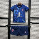 Atletico Madrid Third 24/25 Youth_ Kids Kit Soccer Football Futbol Shirt Jersey