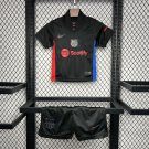 Barcelona Away 24/25 Youth_ Kids Kit Soccer Football Futbol Shirt Jersey