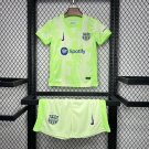 Barcelona Third Away 24/25 Youth_ Kids Kit Soccer Football Futbol Shirt Jersey