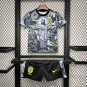 Brazil Special Edition Gray 24/25 Youth_ Kids Kit Soccer Football Futbol Shirt Jersey