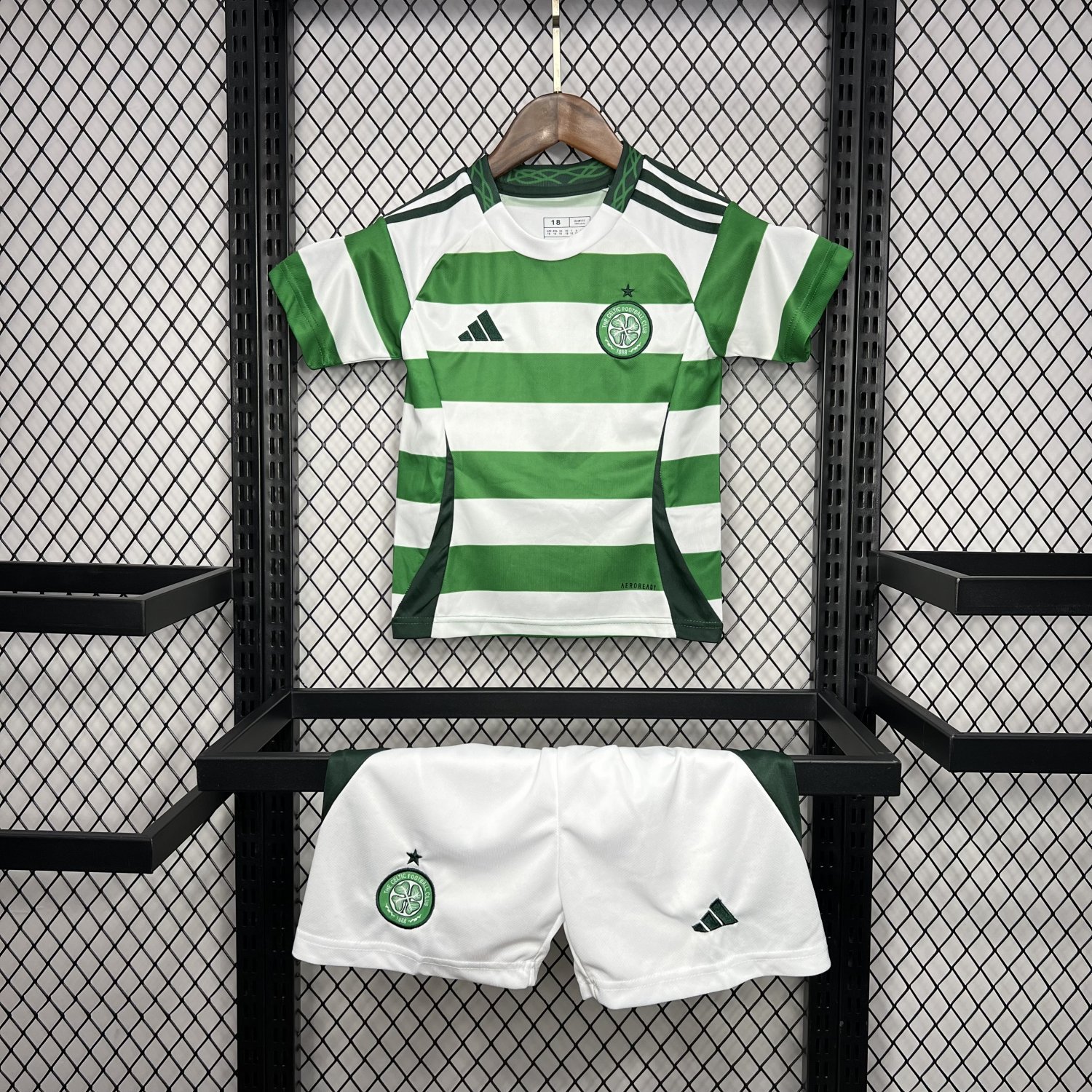 Celtic Home 24/25 Youth_ Kids Kit Soccer Football Futbol Shirt Jersey