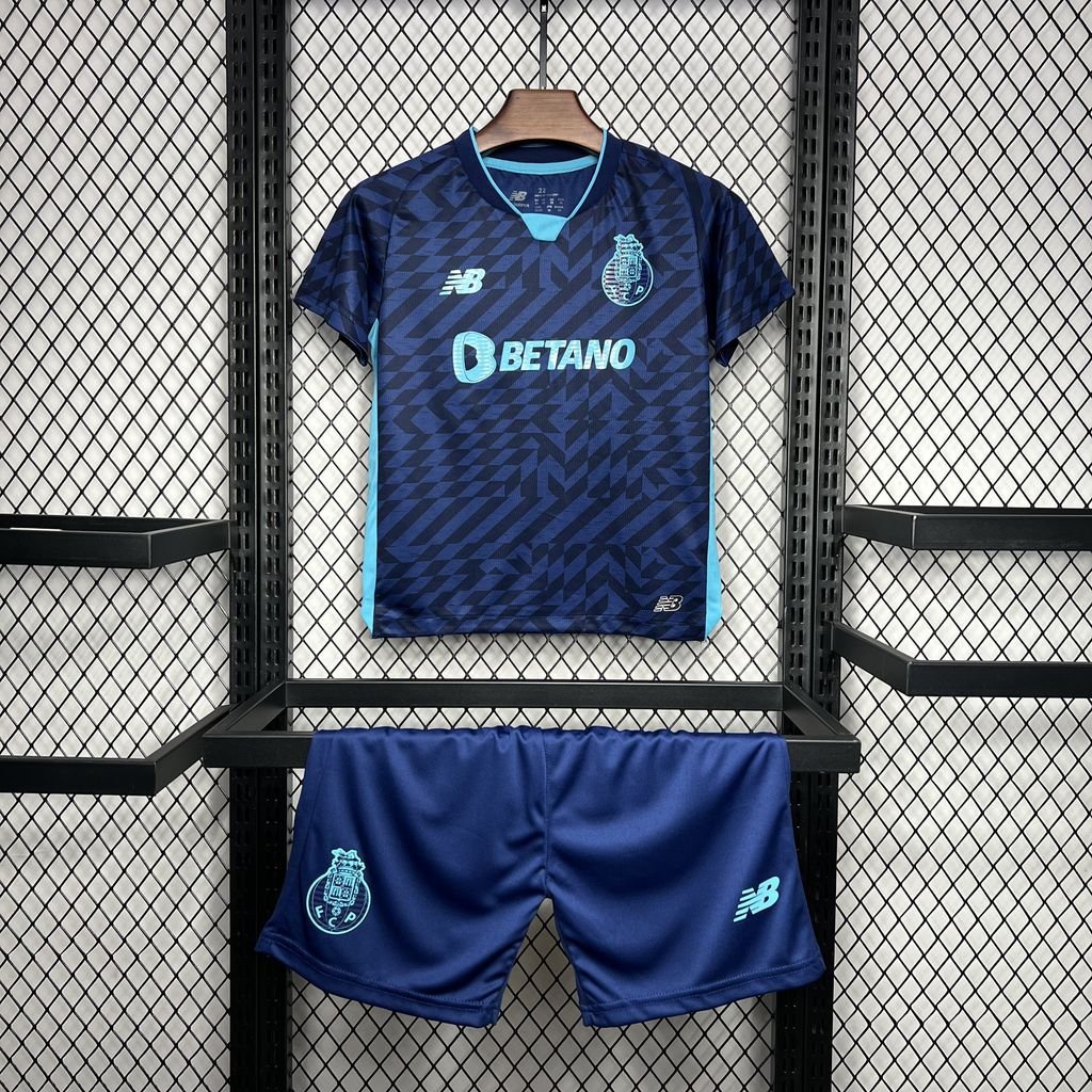 FC Porto Third Away 24/25 Youth_ Kids Kit Soccer Football Futbol Shirt Jersey
