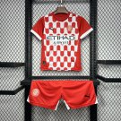 Girona Home 24/25 Youth_ Kids Kit Soccer Football Futbol Shirt Jersey