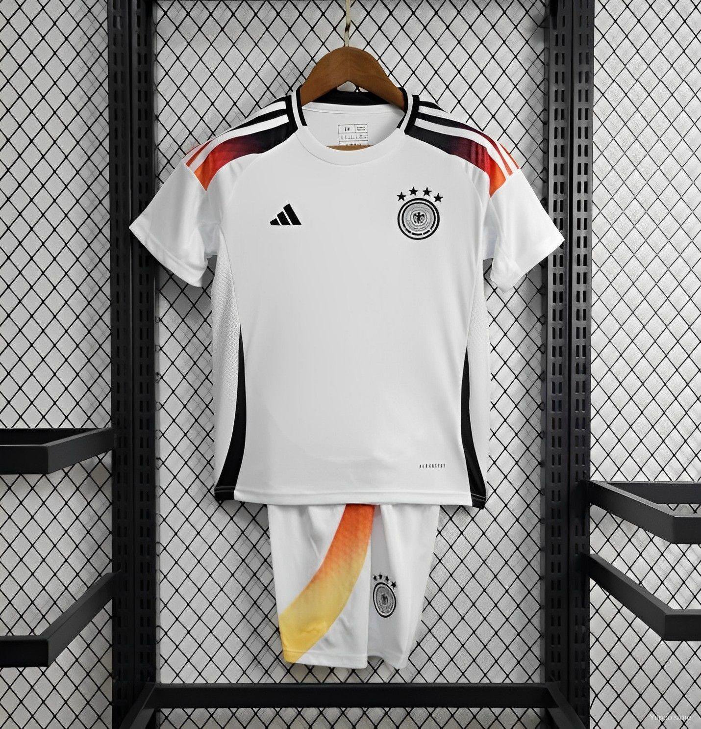 Kids Germany Home Size 24/25 Youth_ Kids Soccer Football Futbol Jersey Kit
