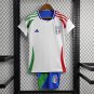 Kids Italy Away White 2024 Home Youth_ Kids Kit Jersey