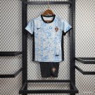 Kids Portugal Away 2024 Youth_ Kids Kit Soccer Football Futbol Shirt Jersey