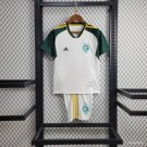 Kids Saudi Arabia Away White 2024 Youth_ Kids Kit Soccer Football Futbol Shirt Jersey