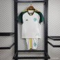 Kids Saudi Arabia Away White 2024 Youth_ Kids Kit Soccer Football Futbol Shirt Jersey