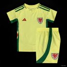 Kids Wales Away 2024 Home Youth_ Kids Kit Football Soccer Jersey