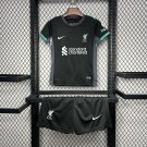 Liverpool Away 24/25 Youth_ Kids Kit Soccer Football Futbol Shirt Jersey