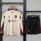 Liverpool Away Long Sleeve 25/26 Kids Jersey