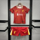 Liverpool Home 2024/25 Youth_ Kids Kit Soccer Football Futbol Shirt Jersey