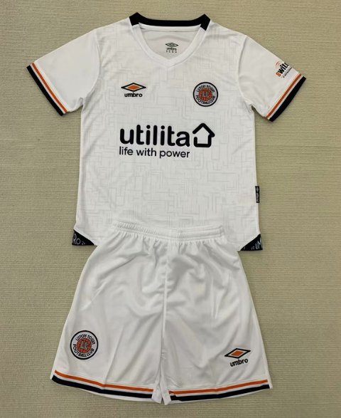 Luton Third 24/25 Youth_ Kids Kit Soccer Football Futbol Shirt Jersey