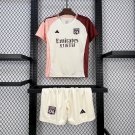 Olympique Lyonnais Third 24/25 Youth_ Kids Kit Soccer Football Futbol Shirt Jersey