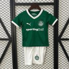 Palmeiras Home 25/26 Youth_ Kids Kit Soccer Football Futbol Shirt Jersey