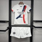 Paris Saint-Germain Away 24/25 Youth_ Kids Kit Soccer Football Futbol Shirt Jersey