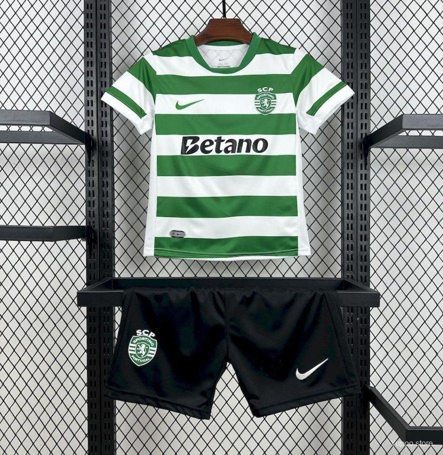 Sporting Lisbon Home 25/26 Kids Jersey