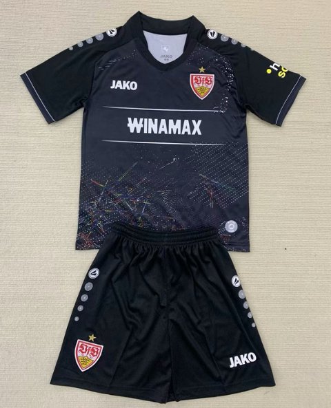 Stuttgart Third 24/25 Youth_ Kids Kit Soccer Football Futbol Shirt Jersey