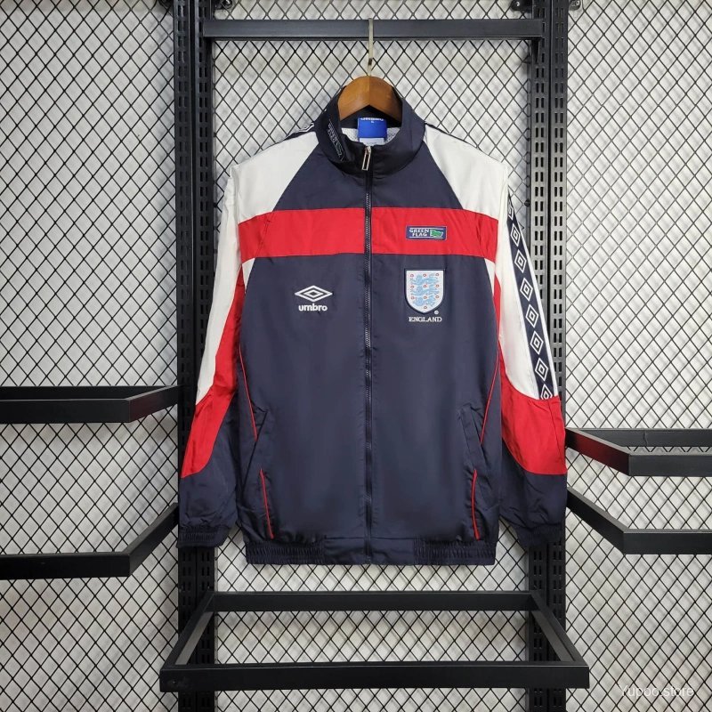 England Jacket Navy_Red_White 2025 Windbreaker Jacket