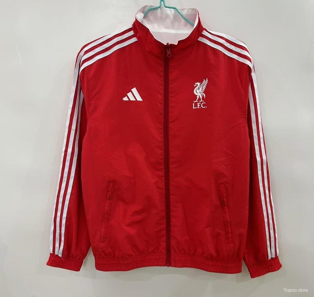 Liverpool Red Reversible 25/26 Windbreaker Jacket