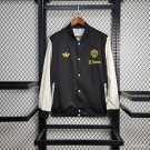 Manchester United Jacket Black_White 25/26 Windbreaker Jacket