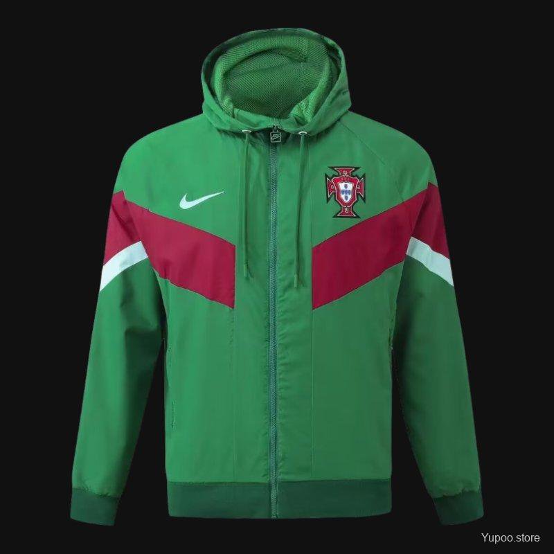 Portugal Green Windbreaker 2024 Jacket