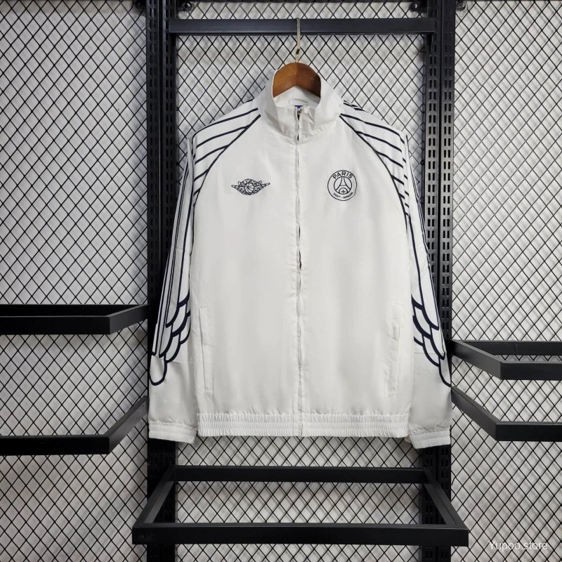 PSG Air Jacket White 25/26 Windbreaker Jacket