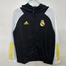 Real Madrid Black_White 25/26 Windbreaker Jacket