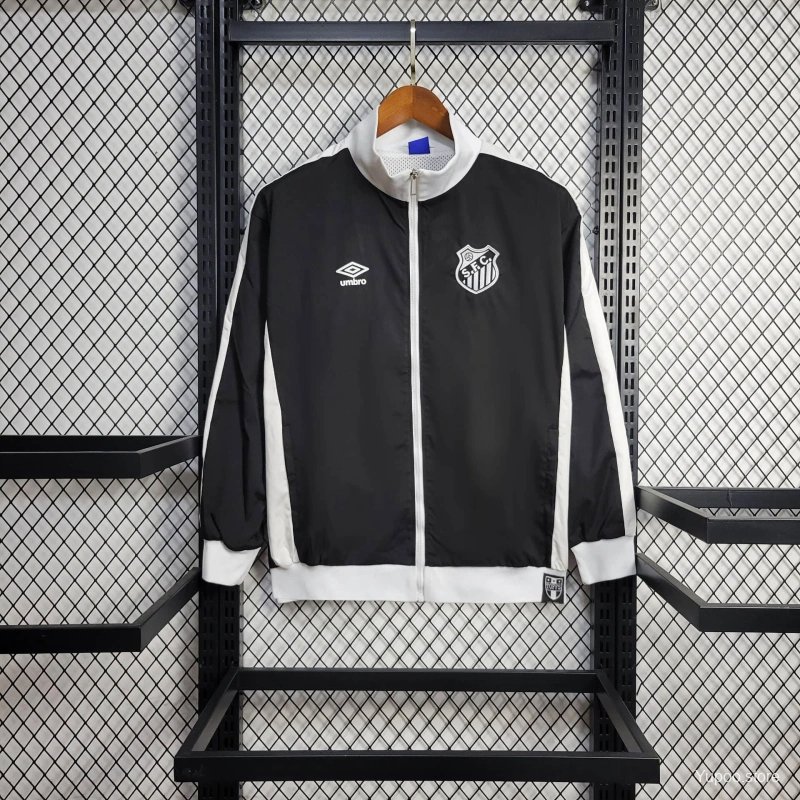 Santos Jacket Black 25/26 Windbreaker Jacket