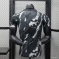 FC Al-Ittihad Black with Abstract Camouflage Pattern 25/26 Player Jersey