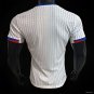 France Away White 2024 Player Authentic Soccer Football Futbol Jersey Kit