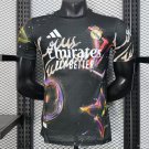 Real Madrid Black with Colorful Abstract Art Pattern 25/26 Player Jersey